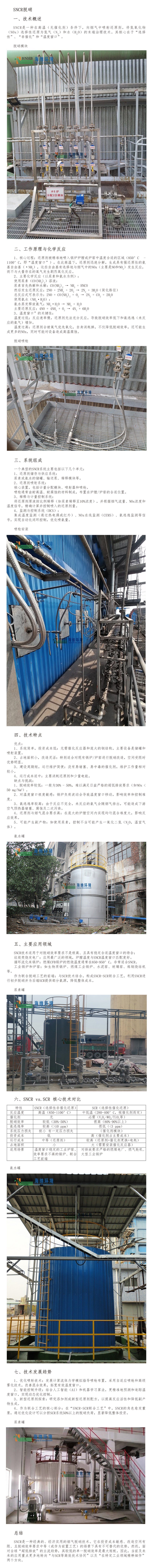 SNCR脫硝 - 小內存